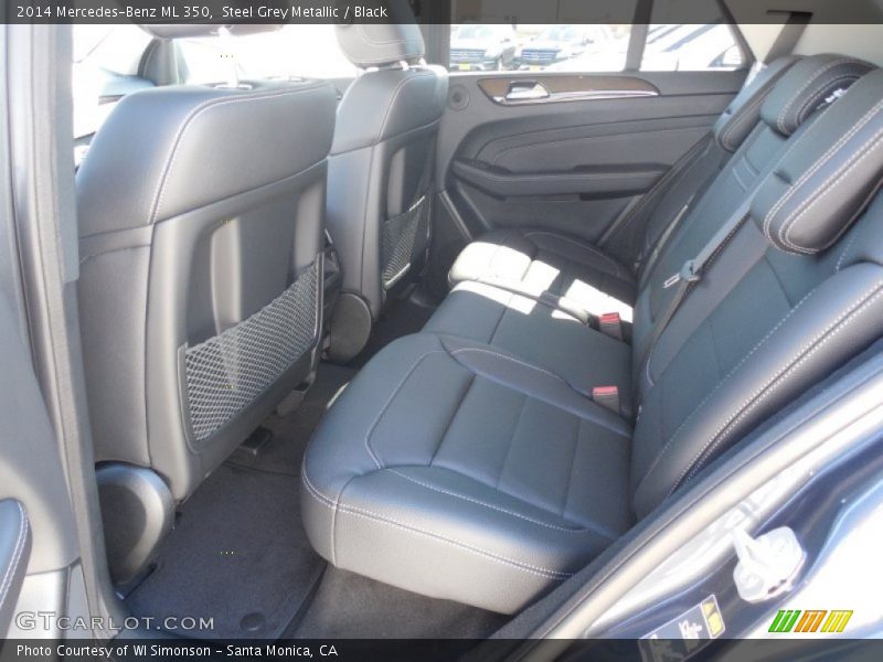 Rear Seat of 2014 ML 350