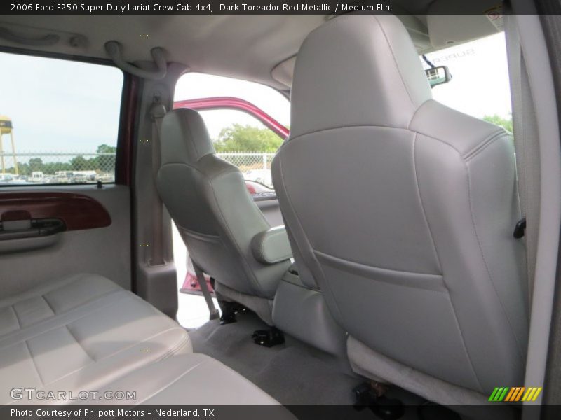 Dark Toreador Red Metallic / Medium Flint 2006 Ford F250 Super Duty Lariat Crew Cab 4x4