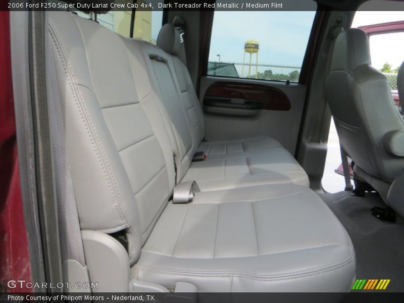 Dark Toreador Red Metallic / Medium Flint 2006 Ford F250 Super Duty Lariat Crew Cab 4x4