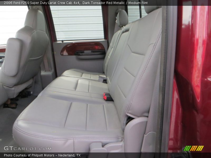 Dark Toreador Red Metallic / Medium Flint 2006 Ford F250 Super Duty Lariat Crew Cab 4x4