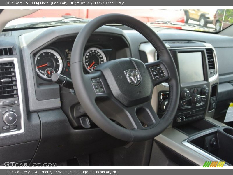  2014 1500 Big Horn Quad Cab Steering Wheel