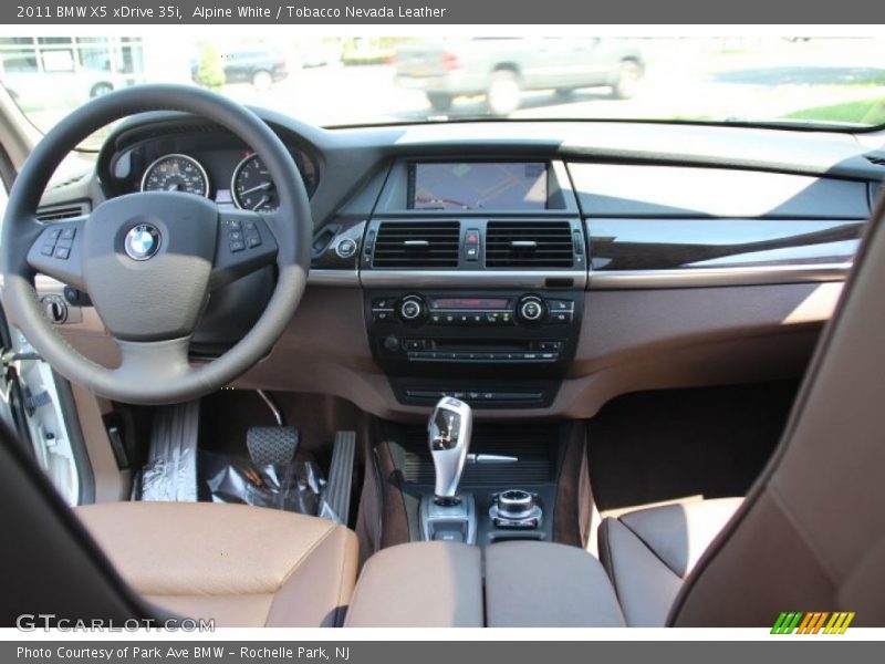 Alpine White / Tobacco Nevada Leather 2011 BMW X5 xDrive 35i