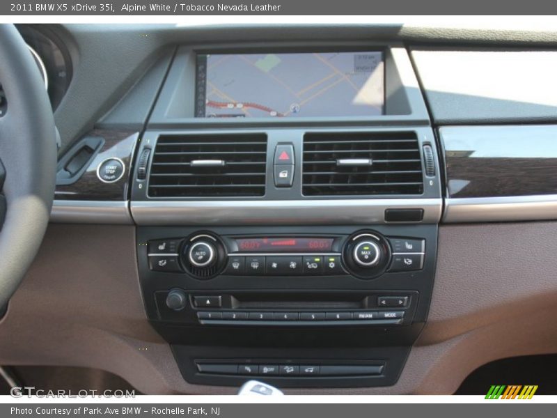 Alpine White / Tobacco Nevada Leather 2011 BMW X5 xDrive 35i