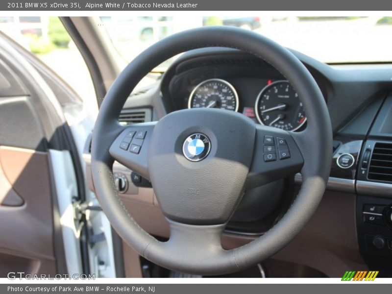 Alpine White / Tobacco Nevada Leather 2011 BMW X5 xDrive 35i