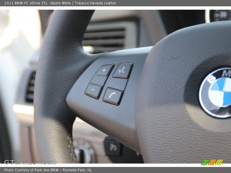 Alpine White / Tobacco Nevada Leather 2011 BMW X5 xDrive 35i