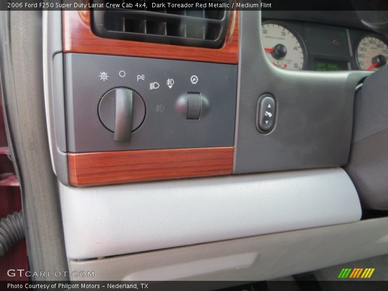 Dark Toreador Red Metallic / Medium Flint 2006 Ford F250 Super Duty Lariat Crew Cab 4x4