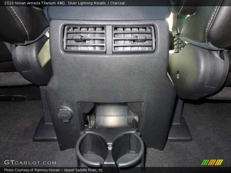 Silver Lightning Metallic / Charcoal 2010 Nissan Armada Titanium 4WD
