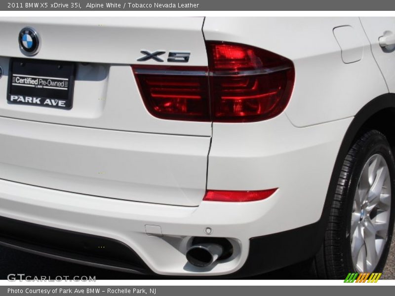 Alpine White / Tobacco Nevada Leather 2011 BMW X5 xDrive 35i