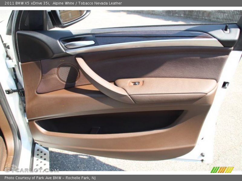 Alpine White / Tobacco Nevada Leather 2011 BMW X5 xDrive 35i