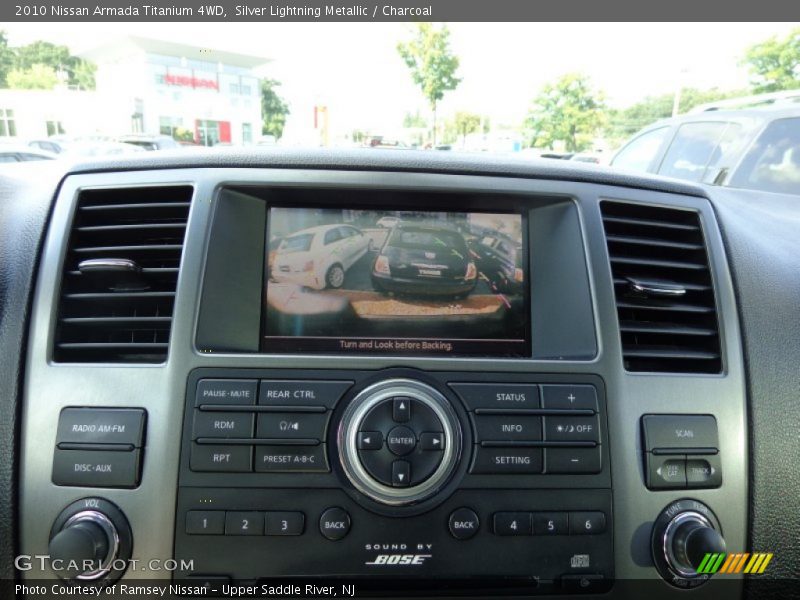 Silver Lightning Metallic / Charcoal 2010 Nissan Armada Titanium 4WD
