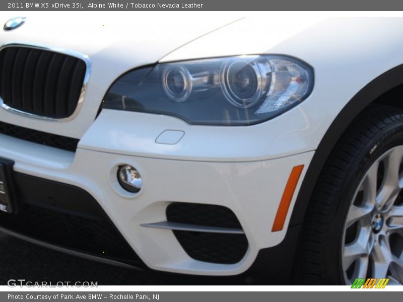 Alpine White / Tobacco Nevada Leather 2011 BMW X5 xDrive 35i