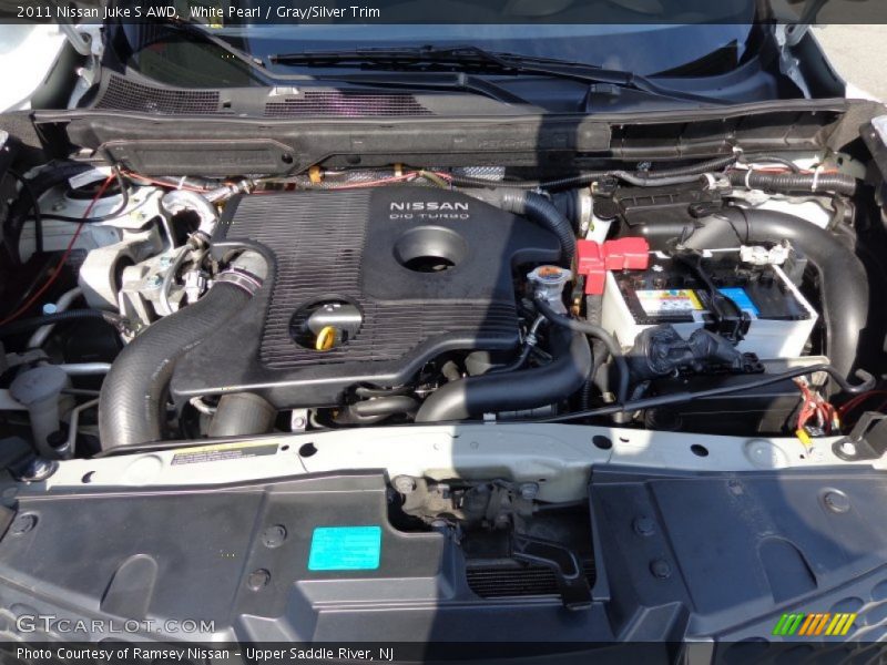 White Pearl / Gray/Silver Trim 2011 Nissan Juke S AWD
