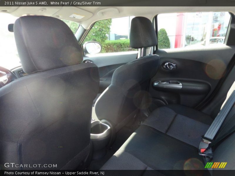 White Pearl / Gray/Silver Trim 2011 Nissan Juke S AWD