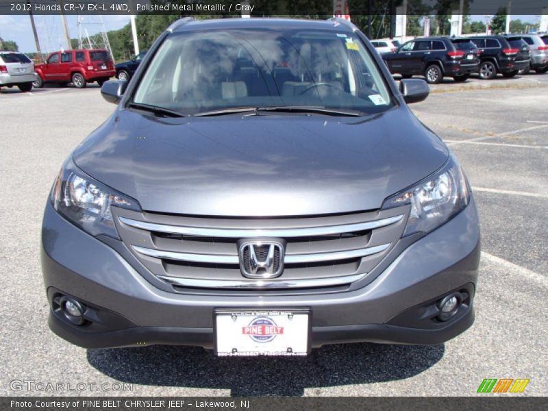 Polished Metal Metallic / Gray 2012 Honda CR-V EX-L 4WD