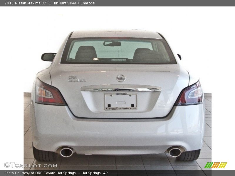 Brilliant Silver / Charcoal 2013 Nissan Maxima 3.5 S