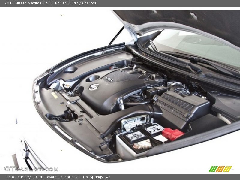 Brilliant Silver / Charcoal 2013 Nissan Maxima 3.5 S
