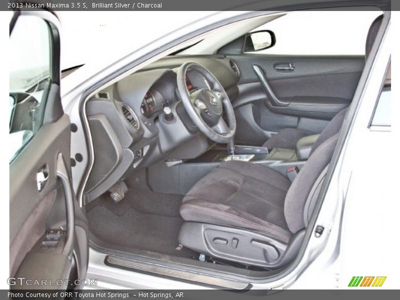 Brilliant Silver / Charcoal 2013 Nissan Maxima 3.5 S