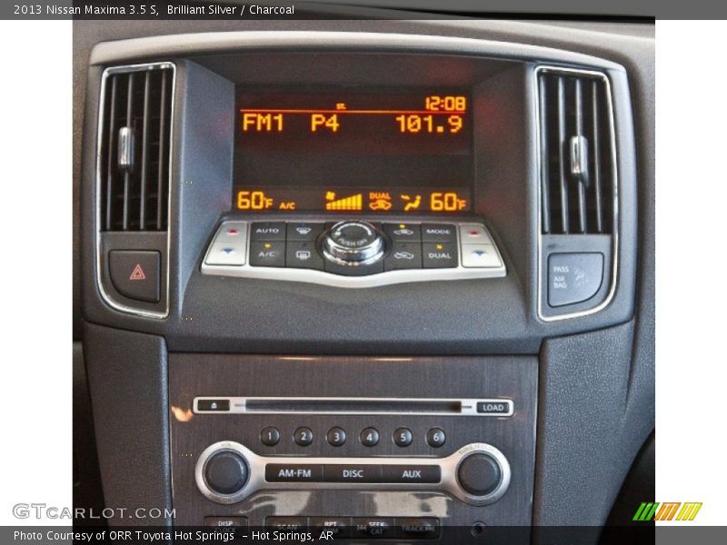 Brilliant Silver / Charcoal 2013 Nissan Maxima 3.5 S