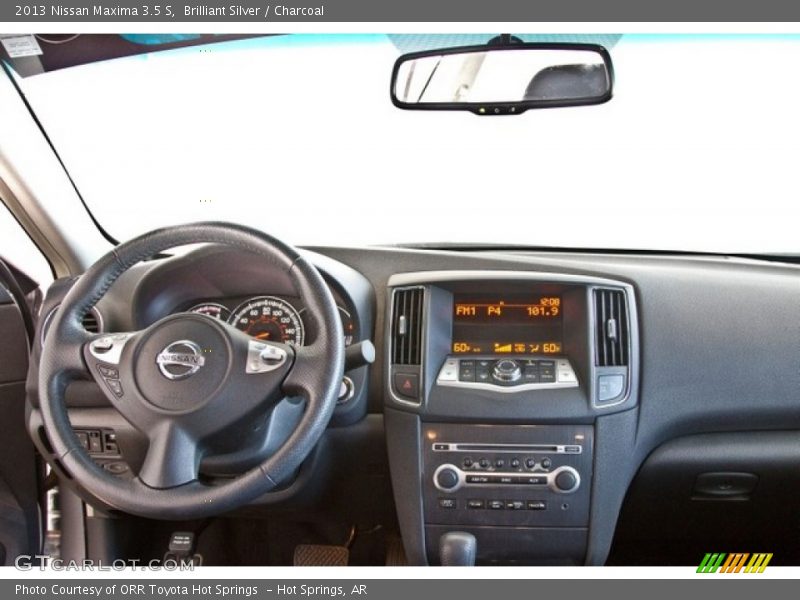 Brilliant Silver / Charcoal 2013 Nissan Maxima 3.5 S