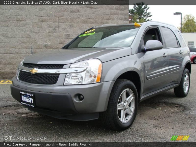 Dark Silver Metallic / Light Gray 2006 Chevrolet Equinox LT AWD
