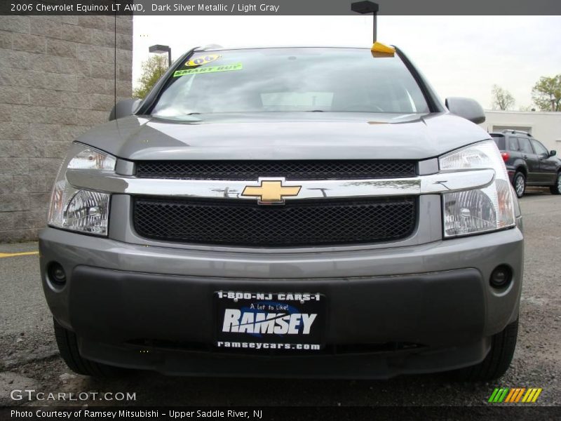 Dark Silver Metallic / Light Gray 2006 Chevrolet Equinox LT AWD