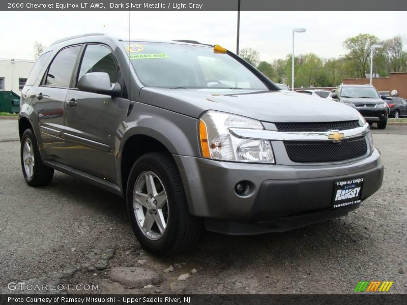 Dark Silver Metallic / Light Gray 2006 Chevrolet Equinox LT AWD
