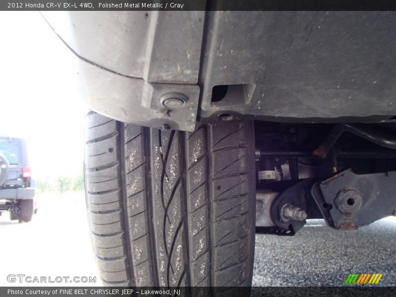 Polished Metal Metallic / Gray 2012 Honda CR-V EX-L 4WD