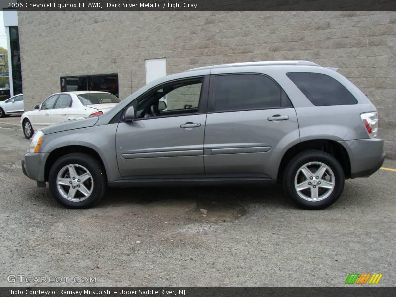Dark Silver Metallic / Light Gray 2006 Chevrolet Equinox LT AWD