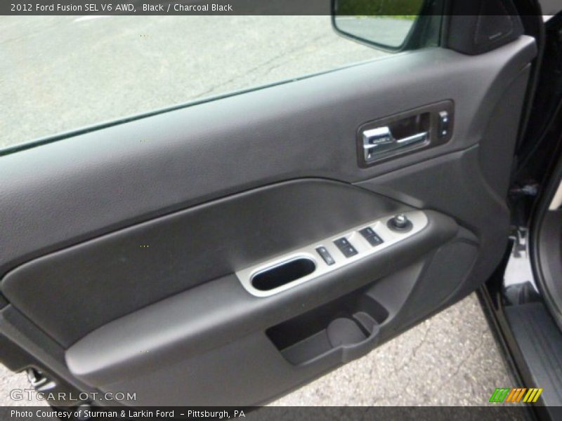 Black / Charcoal Black 2012 Ford Fusion SEL V6 AWD