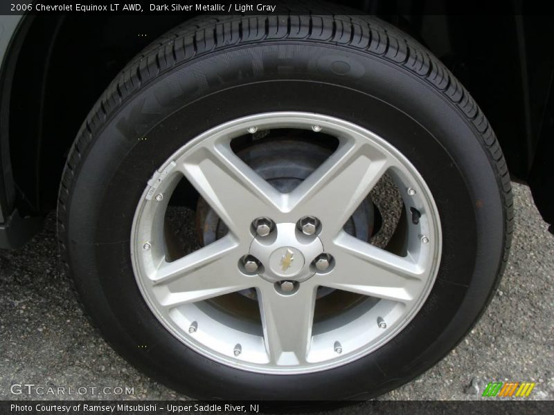 Dark Silver Metallic / Light Gray 2006 Chevrolet Equinox LT AWD
