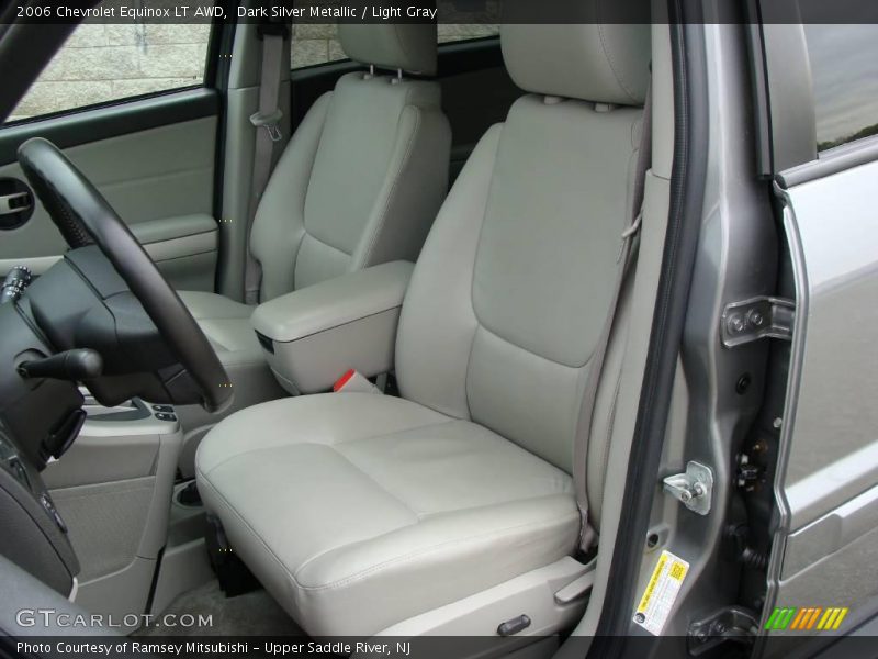 Dark Silver Metallic / Light Gray 2006 Chevrolet Equinox LT AWD