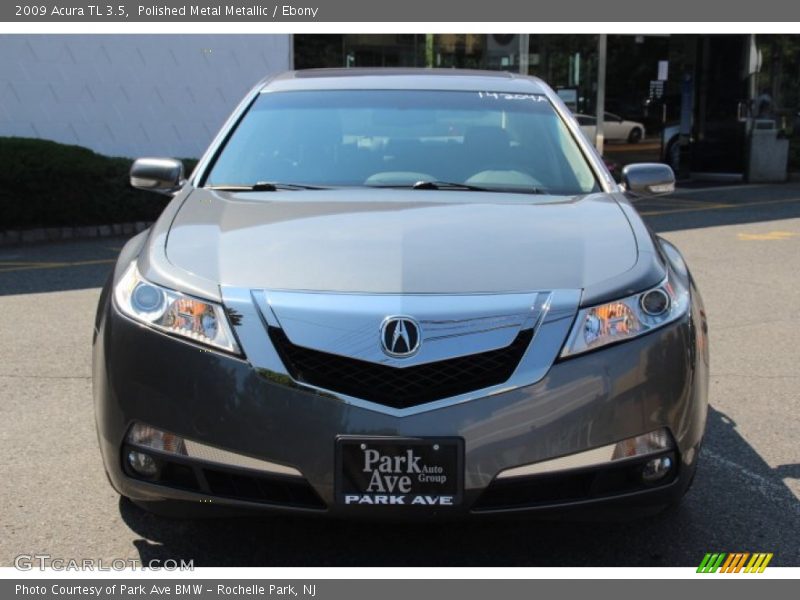 Polished Metal Metallic / Ebony 2009 Acura TL 3.5