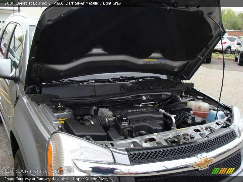Dark Silver Metallic / Light Gray 2006 Chevrolet Equinox LT AWD