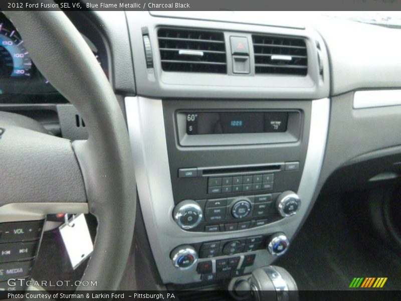 Blue Flame Metallic / Charcoal Black 2012 Ford Fusion SEL V6