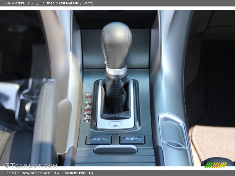 Polished Metal Metallic / Ebony 2009 Acura TL 3.5