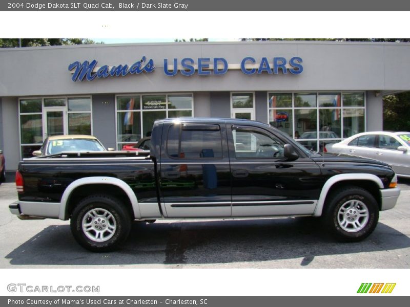 Black / Dark Slate Gray 2004 Dodge Dakota SLT Quad Cab