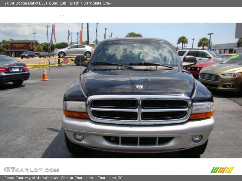Black / Dark Slate Gray 2004 Dodge Dakota SLT Quad Cab