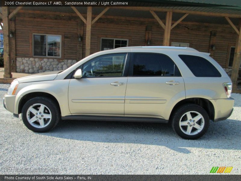 Sandstone Metallic / Light Cashmere 2006 Chevrolet Equinox LT AWD