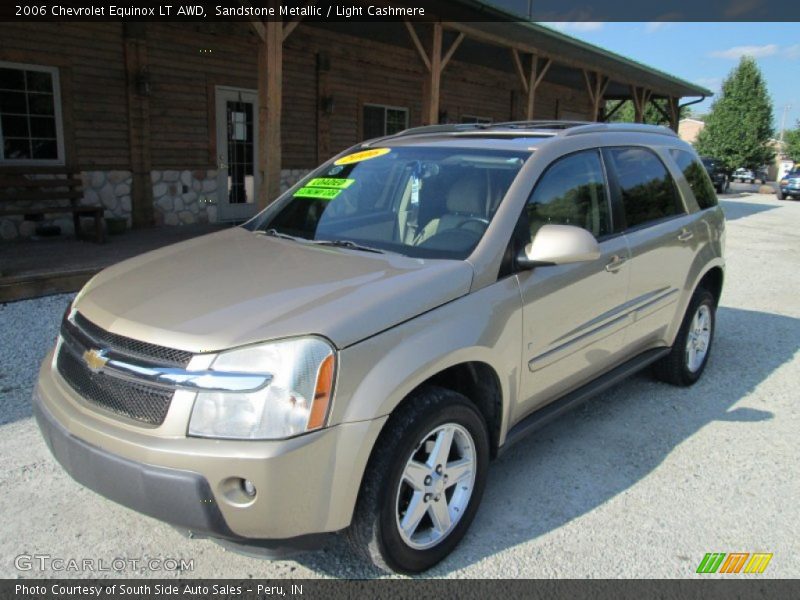 Sandstone Metallic / Light Cashmere 2006 Chevrolet Equinox LT AWD