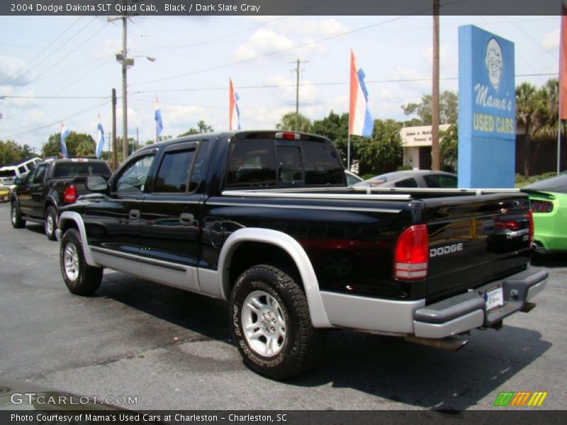 Black / Dark Slate Gray 2004 Dodge Dakota SLT Quad Cab