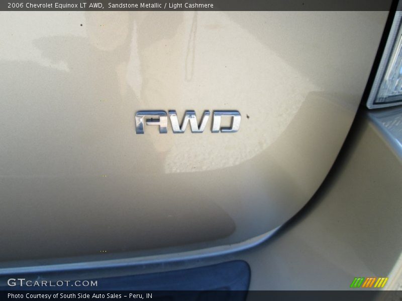Sandstone Metallic / Light Cashmere 2006 Chevrolet Equinox LT AWD
