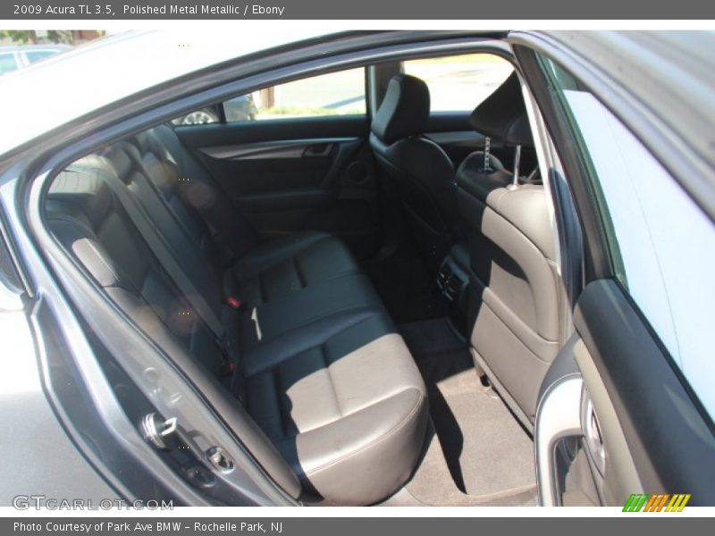 Polished Metal Metallic / Ebony 2009 Acura TL 3.5