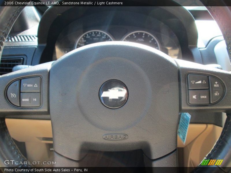 Sandstone Metallic / Light Cashmere 2006 Chevrolet Equinox LT AWD