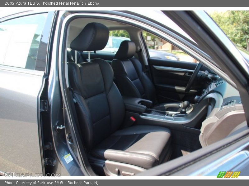 Polished Metal Metallic / Ebony 2009 Acura TL 3.5