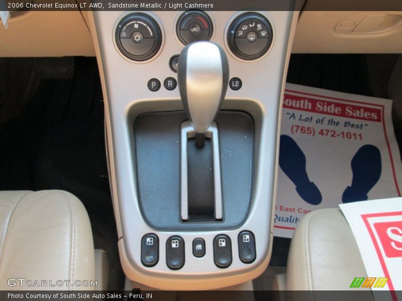 Sandstone Metallic / Light Cashmere 2006 Chevrolet Equinox LT AWD
