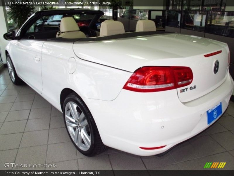 Candy White / Cornsilk Beige 2014 Volkswagen Eos Executive