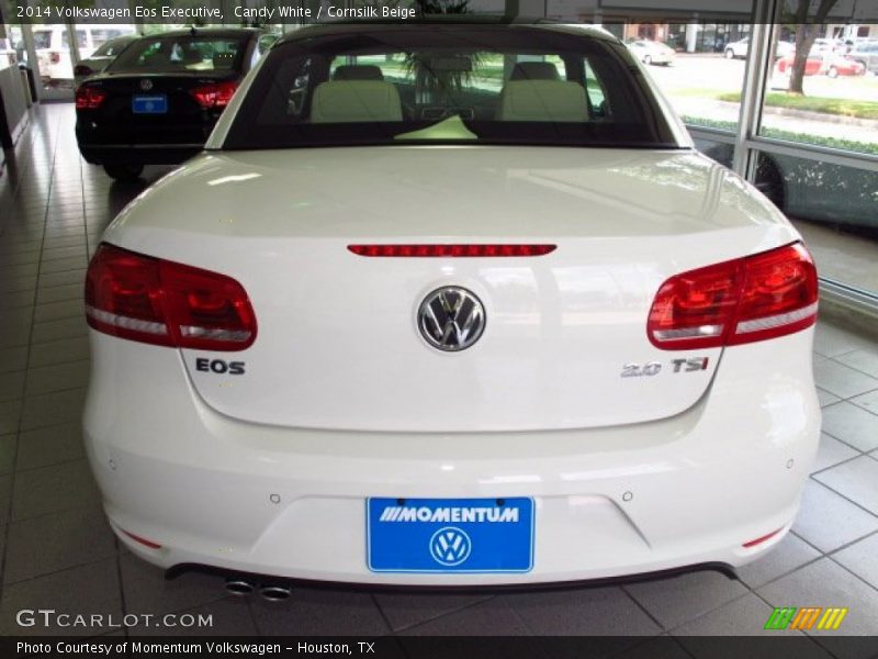 Candy White / Cornsilk Beige 2014 Volkswagen Eos Executive