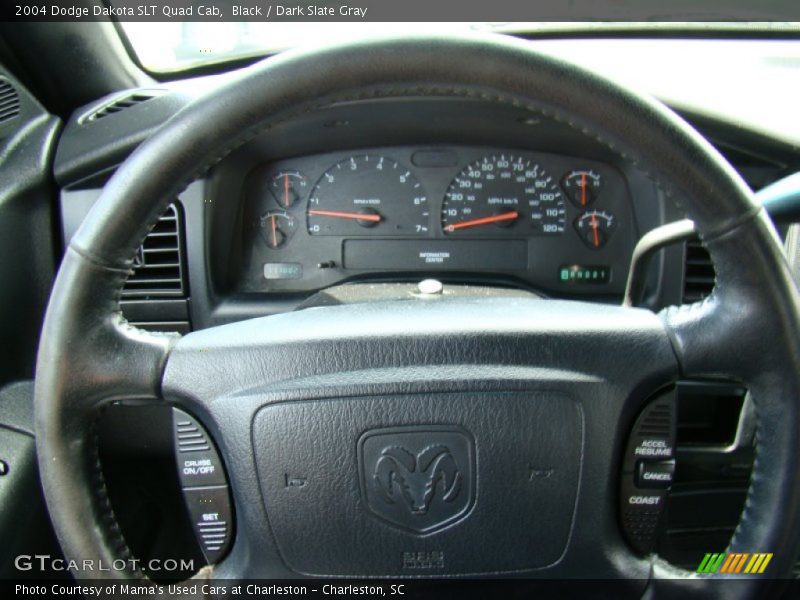 Black / Dark Slate Gray 2004 Dodge Dakota SLT Quad Cab