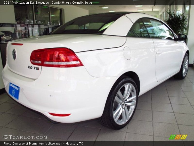 Candy White / Cornsilk Beige 2014 Volkswagen Eos Executive