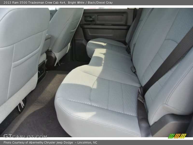 Bright White / Black/Diesel Gray 2013 Ram 3500 Tradesman Crew Cab 4x4